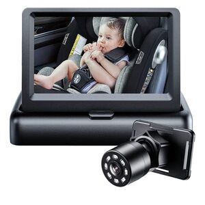 Black Car Baby Monitor with Camera